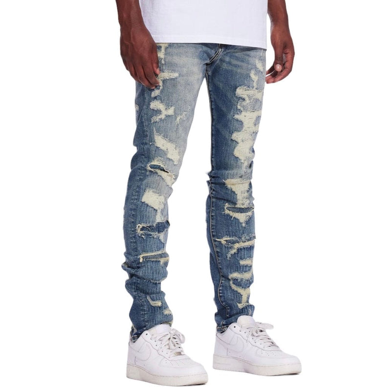 Crysp Patrick Skinny Denim (Vintage Distress) CRYF24-121