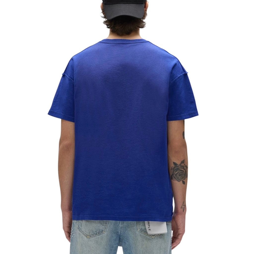 Purple Brand Slab Tee (Mazarine Blue) P101-TMBS325
