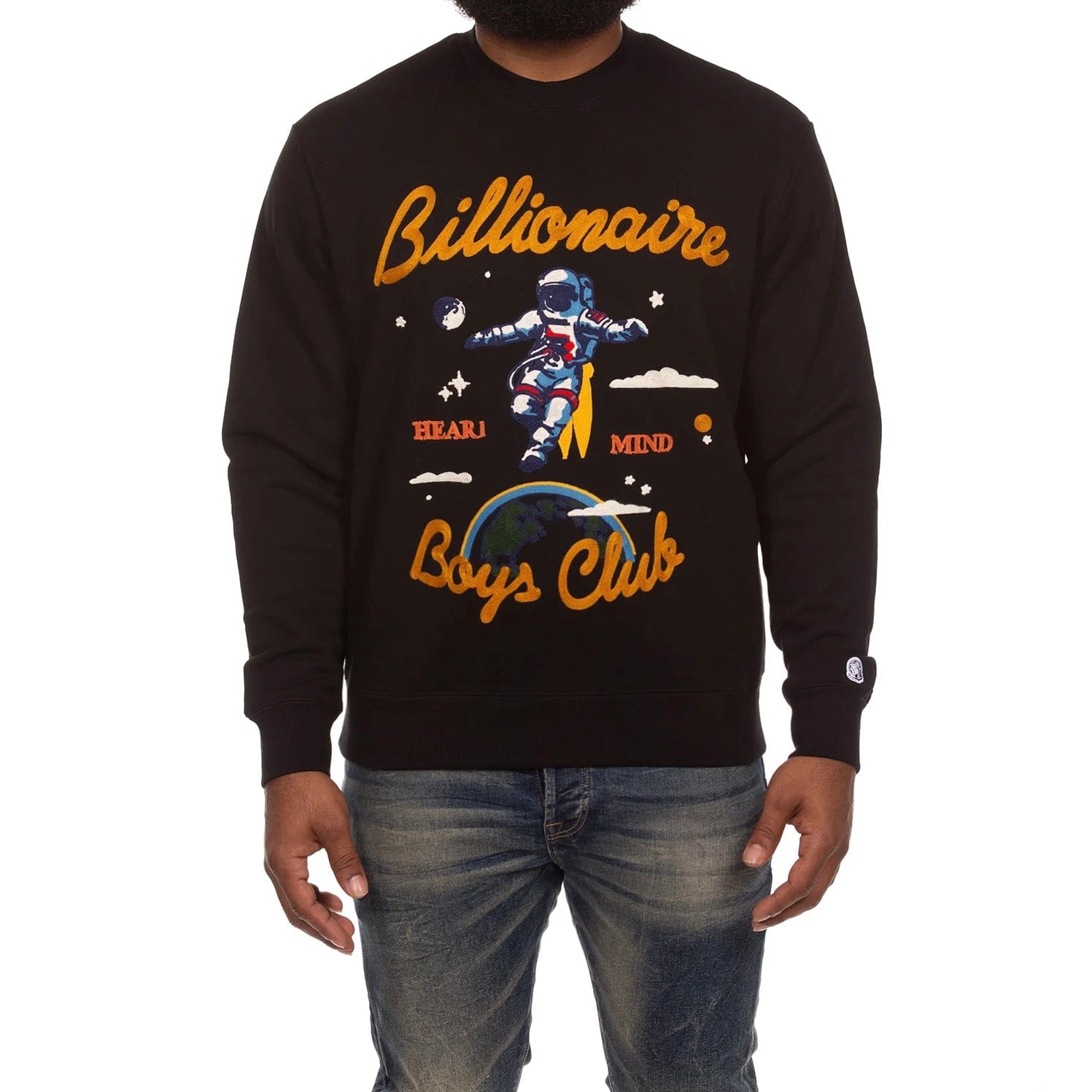 Billionaire Boys Club Clothing BB Jet Set Sweatshirt (Black) 851-9304
