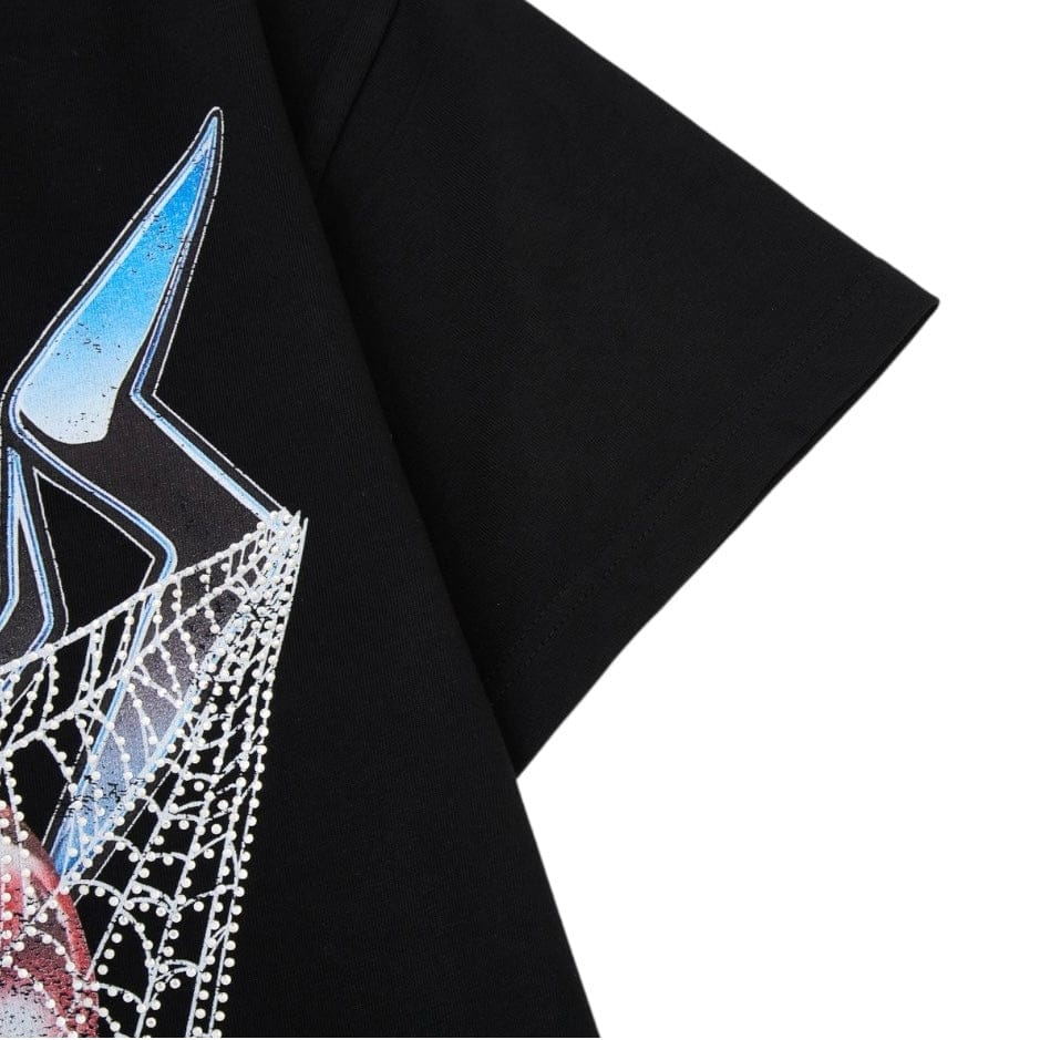 Campus Goods Broken Web Tee (Black) CG-H25-033