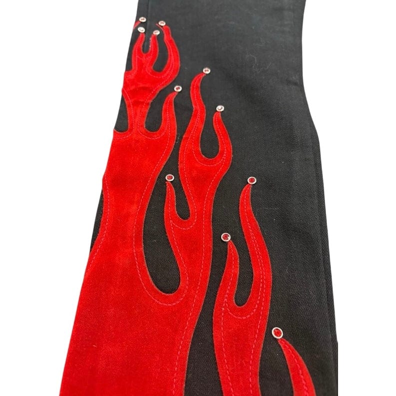Valabasas Flareblaze Skinny Denim (Red/Black) VJ1-008
