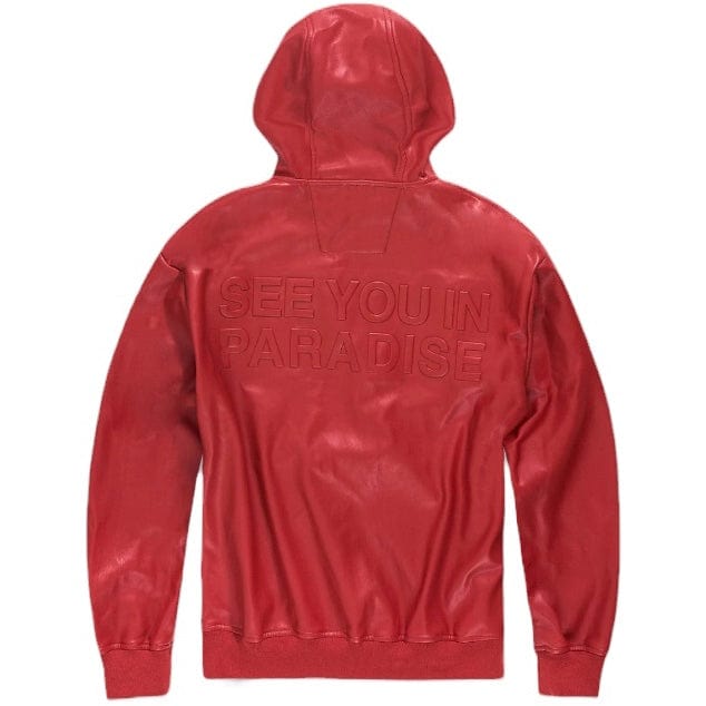 Jordan Craig Thriller Pullover Hoodie (Red) 8556H