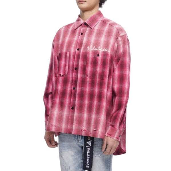 Valabasas Glory Button Down Shirt (Pink) VLBS-VBD2-1011