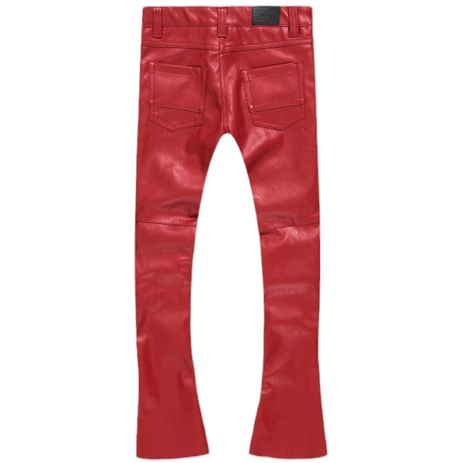 Jordan Craig Ross Stacked Thriller Cargo Pants (Red) JRF1218