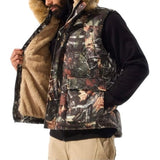 Jordan Craig Yukon Fur Lined Puffer Vest (Real Tree) 9377VC