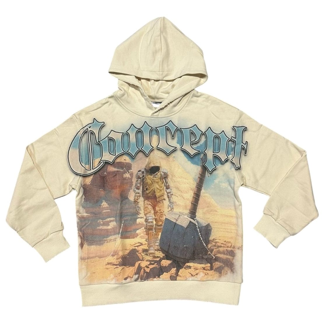 Concept La Art Of War Hoodie (Cream) CHOODY_7
