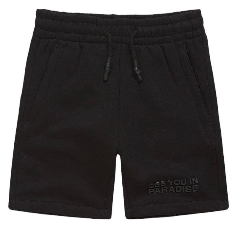 Boys Jordan Craig Paradise Tonal Shorts (Black) 9151SB