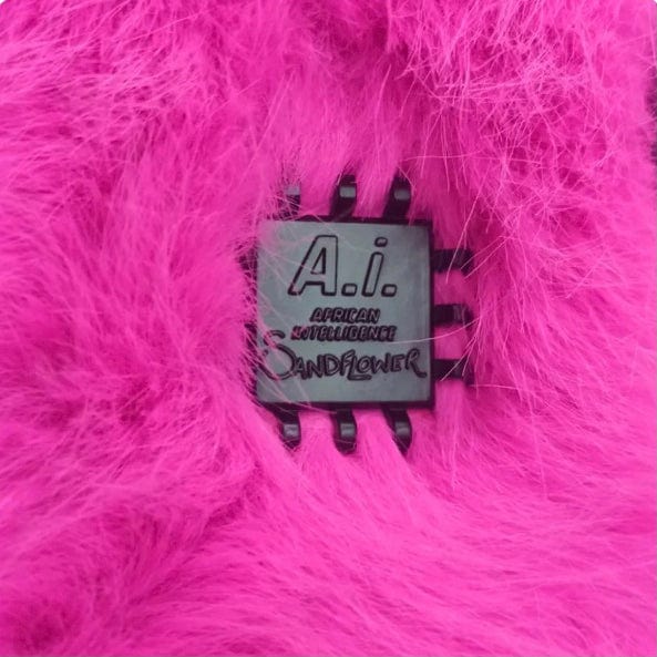 Sprayground A.I. Pink Fur Backpack