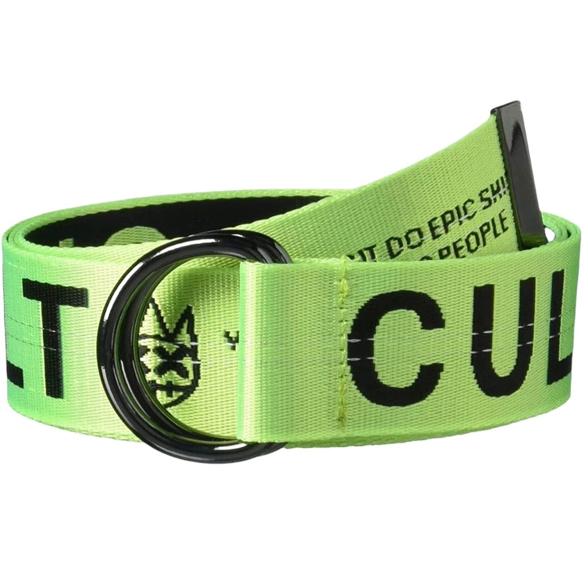 Cult Of Individuality Cult Belt (Neon Green/Black)