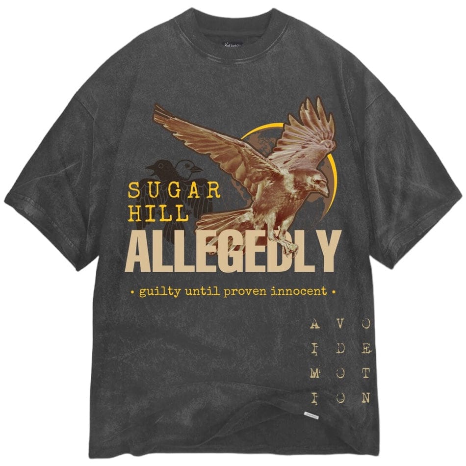 Sugar Hill "Guilty" T Shirt (Vintage Black) SH24-SUM2-21