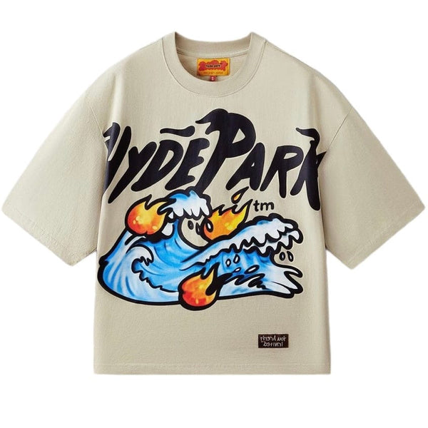 Hyde Park Tsunami Weekend Tee (Off White)