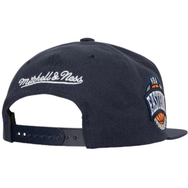 Mitchell & Ness Nba Indiana Pacers Conference Patch Snapback (Navy)