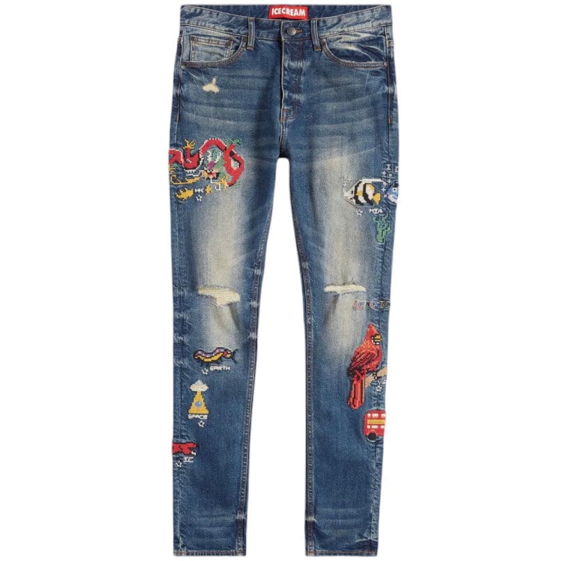 Ice Cream World Tour Jeans (Blueberry Haze) 441-4100