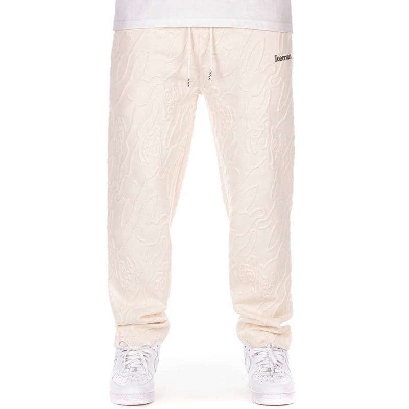 Ice Cream Laced Sweatpants (Antique White) 441-2104