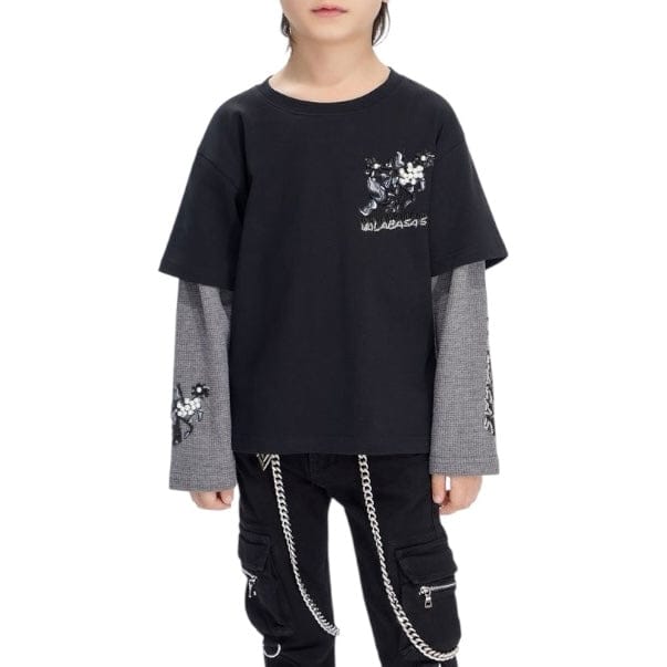 Kids Valabasas Inheritance Tee (Black) VPLAY-VSL1-1017
