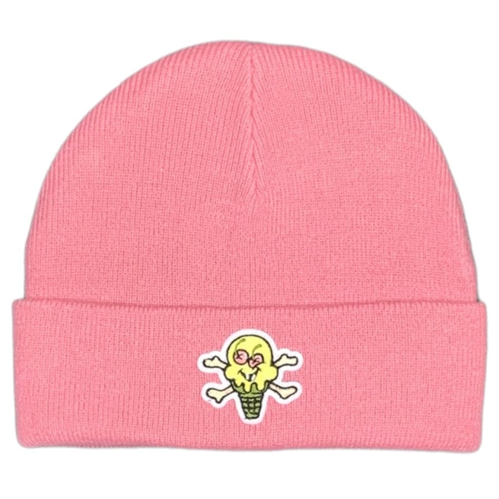 Ice Cream Bones Knit Beanie (Sea Pink) 421-8803