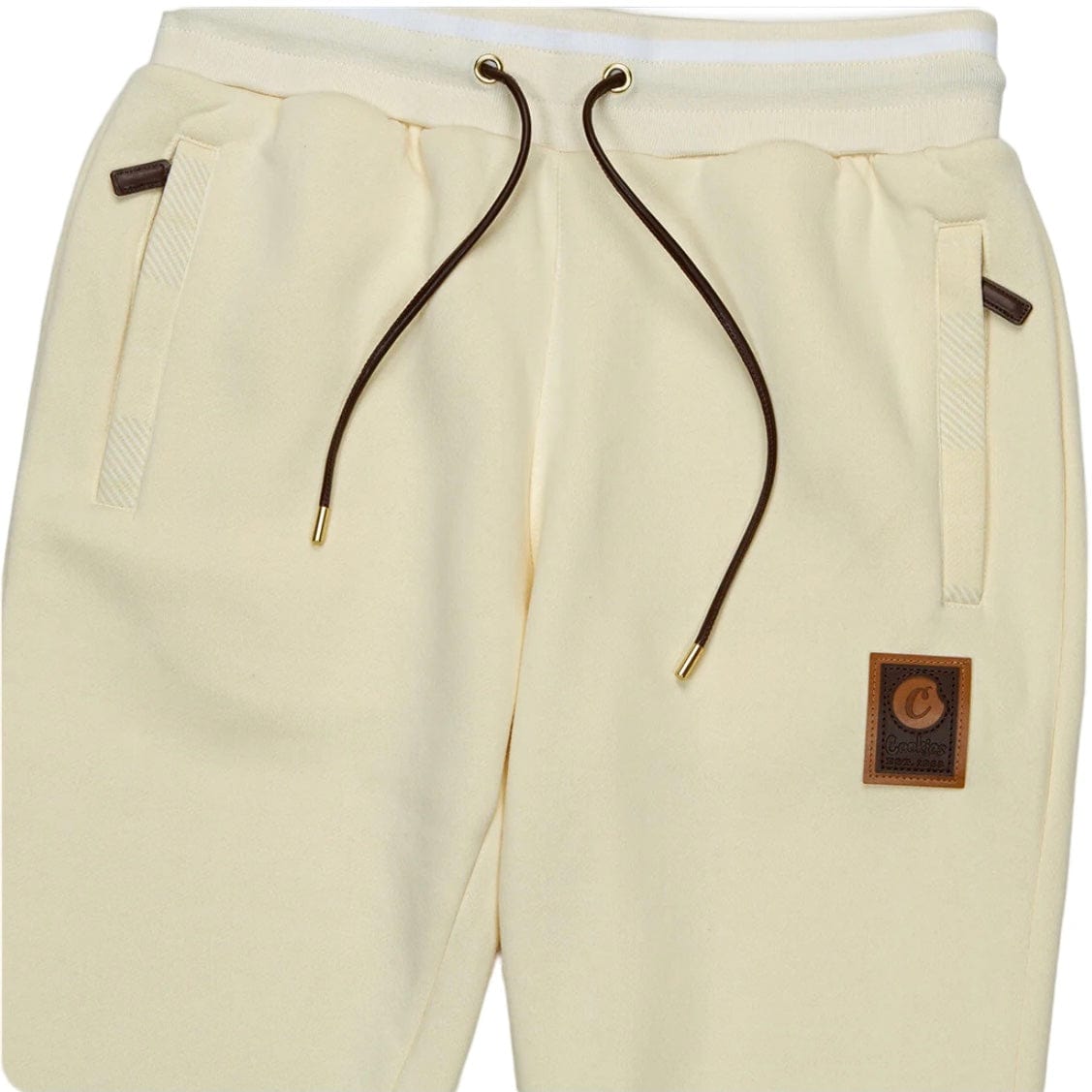 Cookies Park Ave Fleece Sweatpants (Cream) CM233BKP06