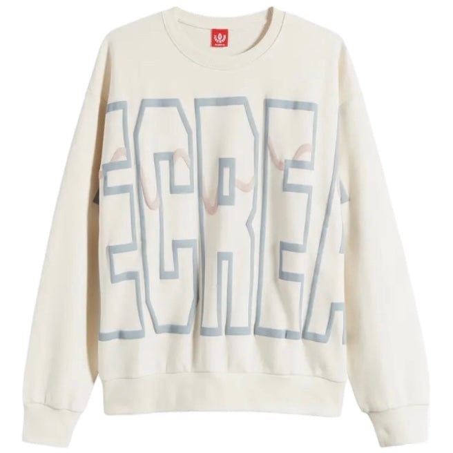 Ice Cream Pow Crew Sweatshirt (Whisper White) 431-9303