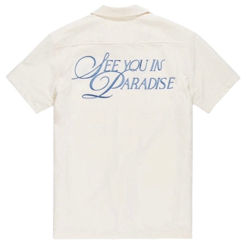 Jordan Craig Oakland Mechanic Short & Shirt Set (Cream) 2061-2061S