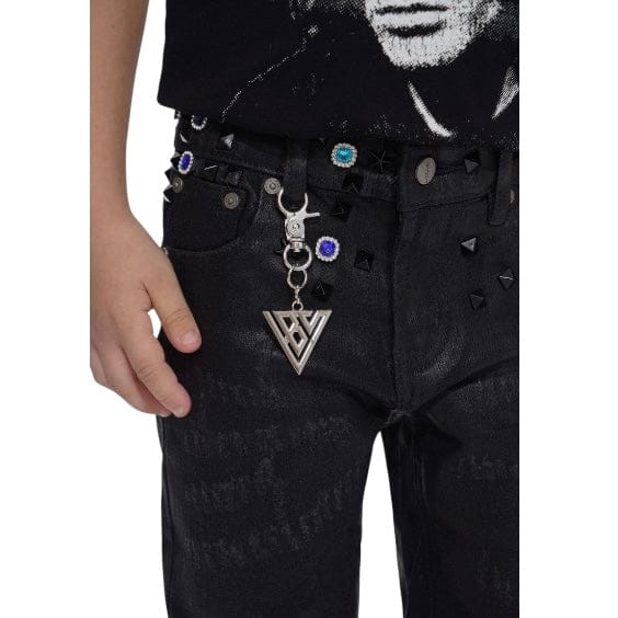 Kids Valabasas Ion Stacked Jean (Black Waxed) VPLAY-VJ3-1058