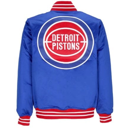 Mitchell & Ness Nba Detroit Pistons Heavyweight Jacket (Royal)