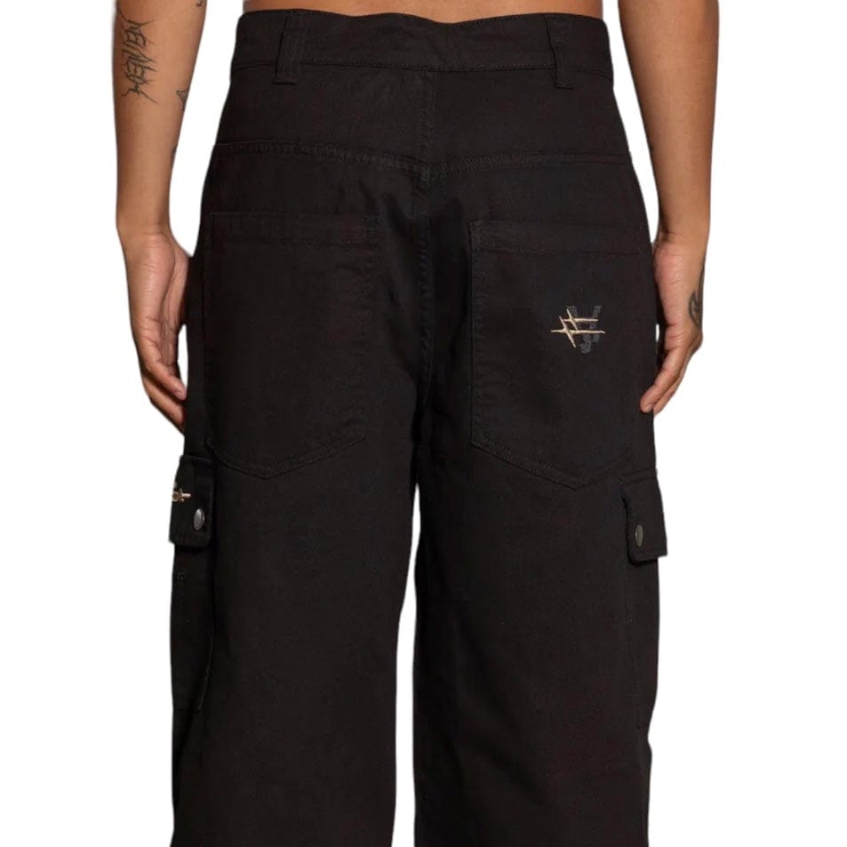 Loiter X Anti Flow Cargo Pants (Black)