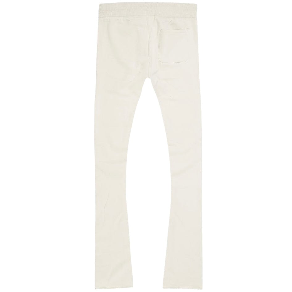 See You In Paradise Tonal Stacked Sweatpants (Bone) 8899L