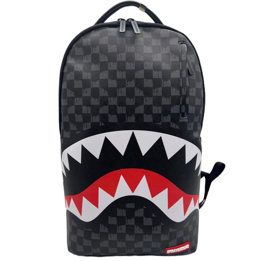 Sprayground Drip Check Shark Backpack