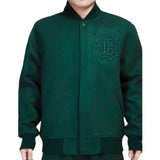 Pro Standard Detroit Tigers Neutral Wool Varsity Jacket (Forest) LDT6311447-FOR