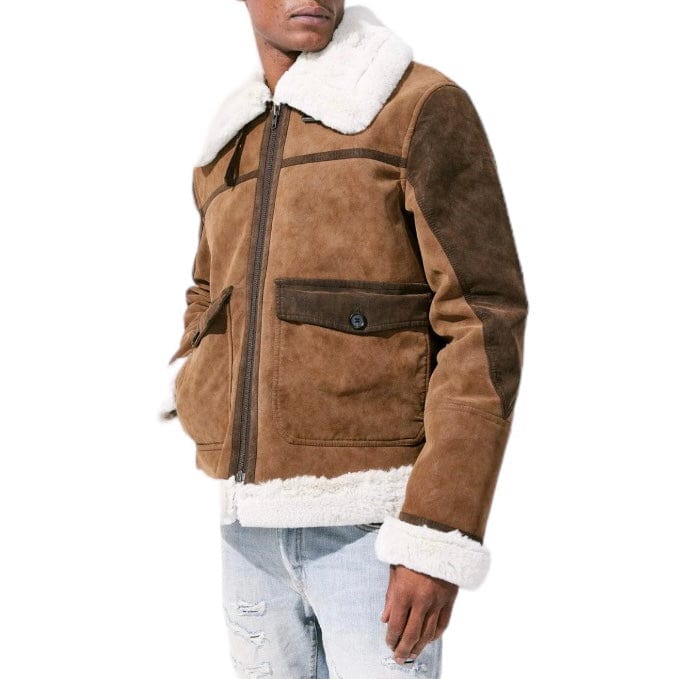 Jordan Craig Vienna Bomber Jacket (Brown) 91405