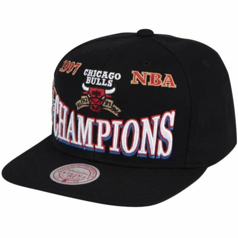 Mitchell & Ness Nba Chicago Bulls 1997 Champions Snapback (Black)