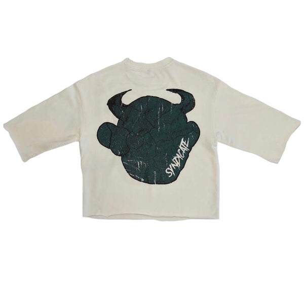 The Syndicate "Devil" Tee (White/Green) QS-15