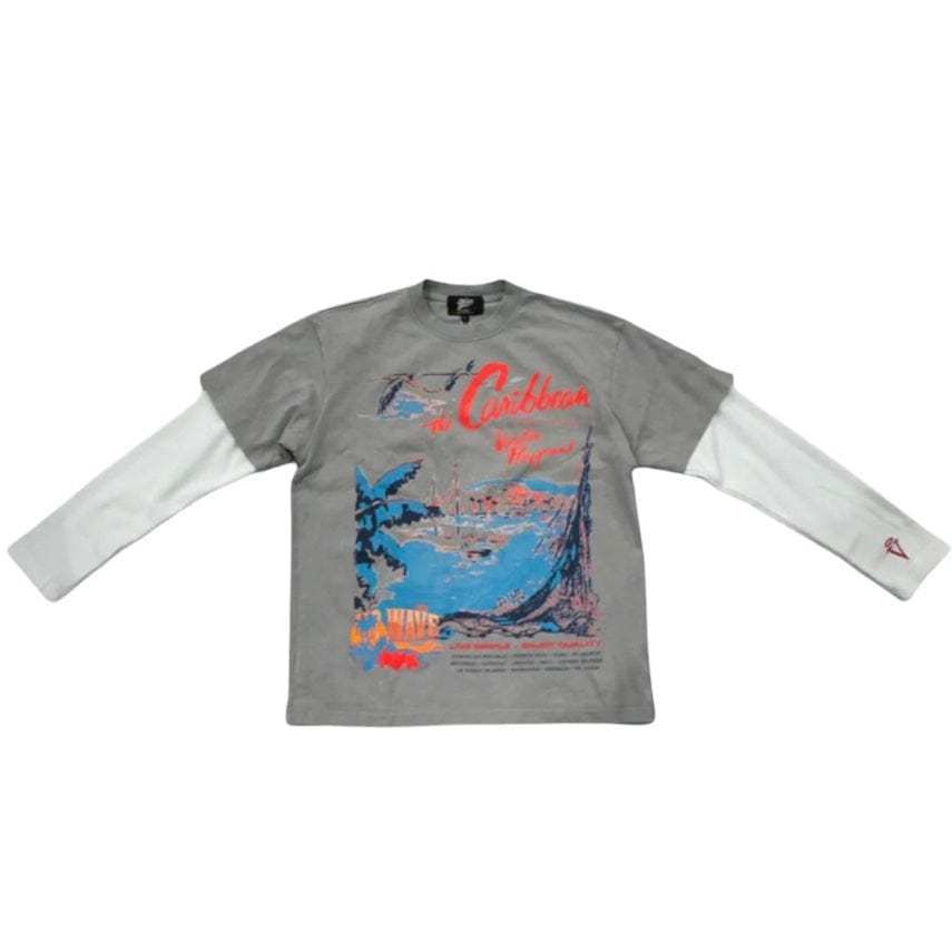 Mr.Wave Caribbean Thermal Tee (Grey)