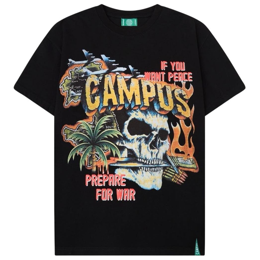 Campus Goods Peacekeeper Tee (Black) CG-H25-041