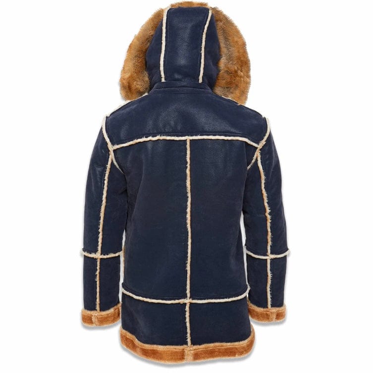 Jordan Craig Denali Shearling Jacket (Navy)