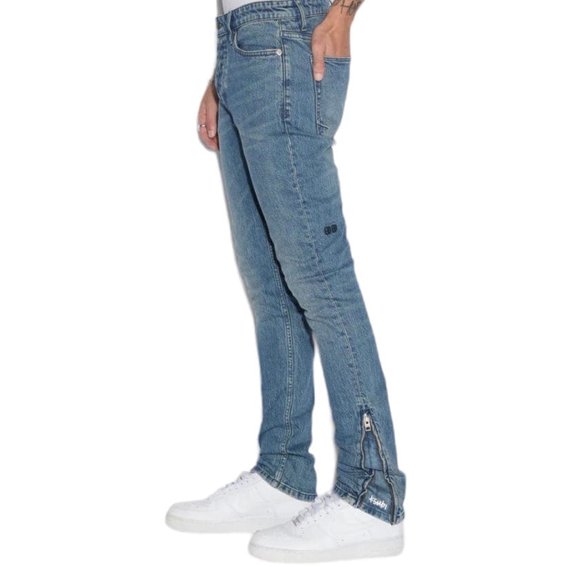 Ksubi Van Winkle Kult Denim (Mid Blue Vintage) MPF24DJ019