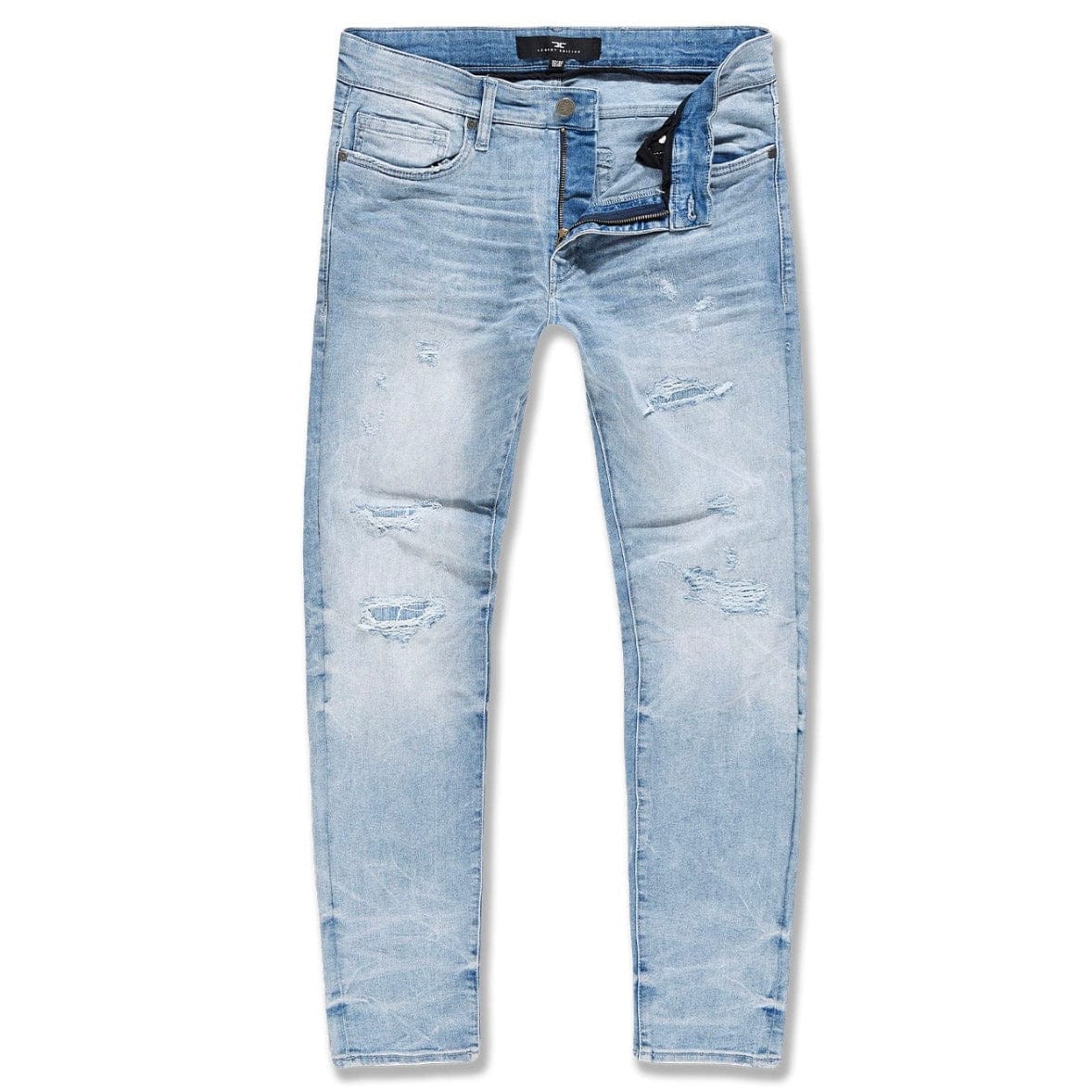 Jordan Craig Collins Meadowlands Ripped Azure Denim (Lightning Blue) JC1220R