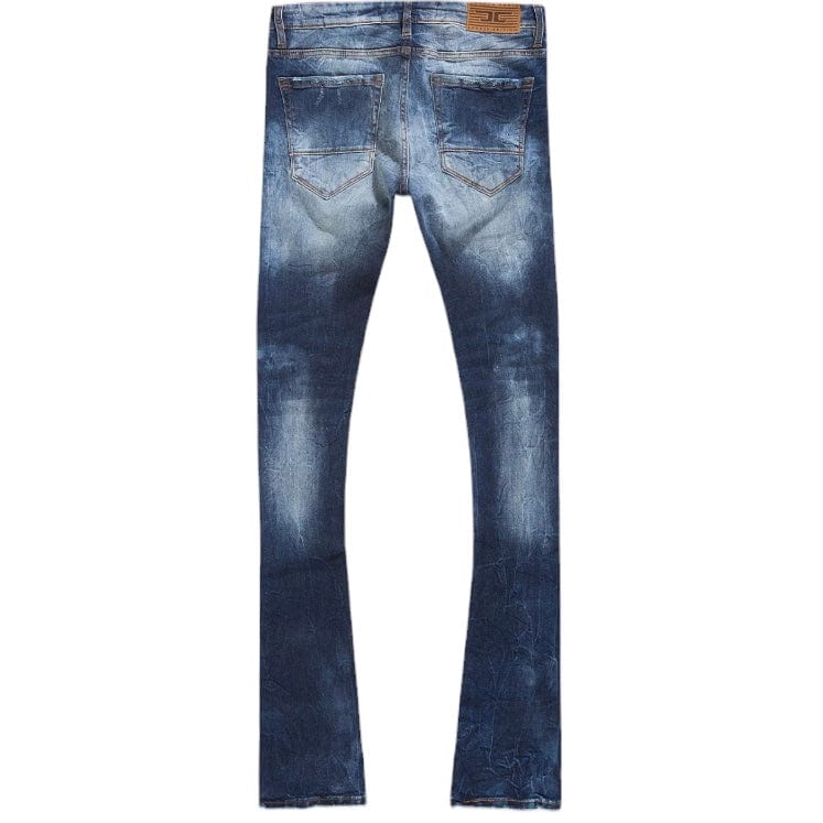 Jordan Craig Martin Stacked Crouching Tiger Denim (Dark Blue) JTF91628