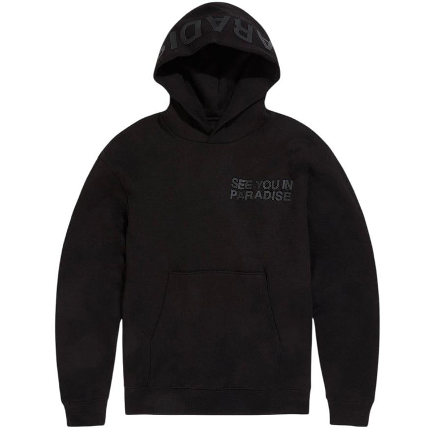 See You In Paradise Tonal Pullover Hoodie (Black) 8899H