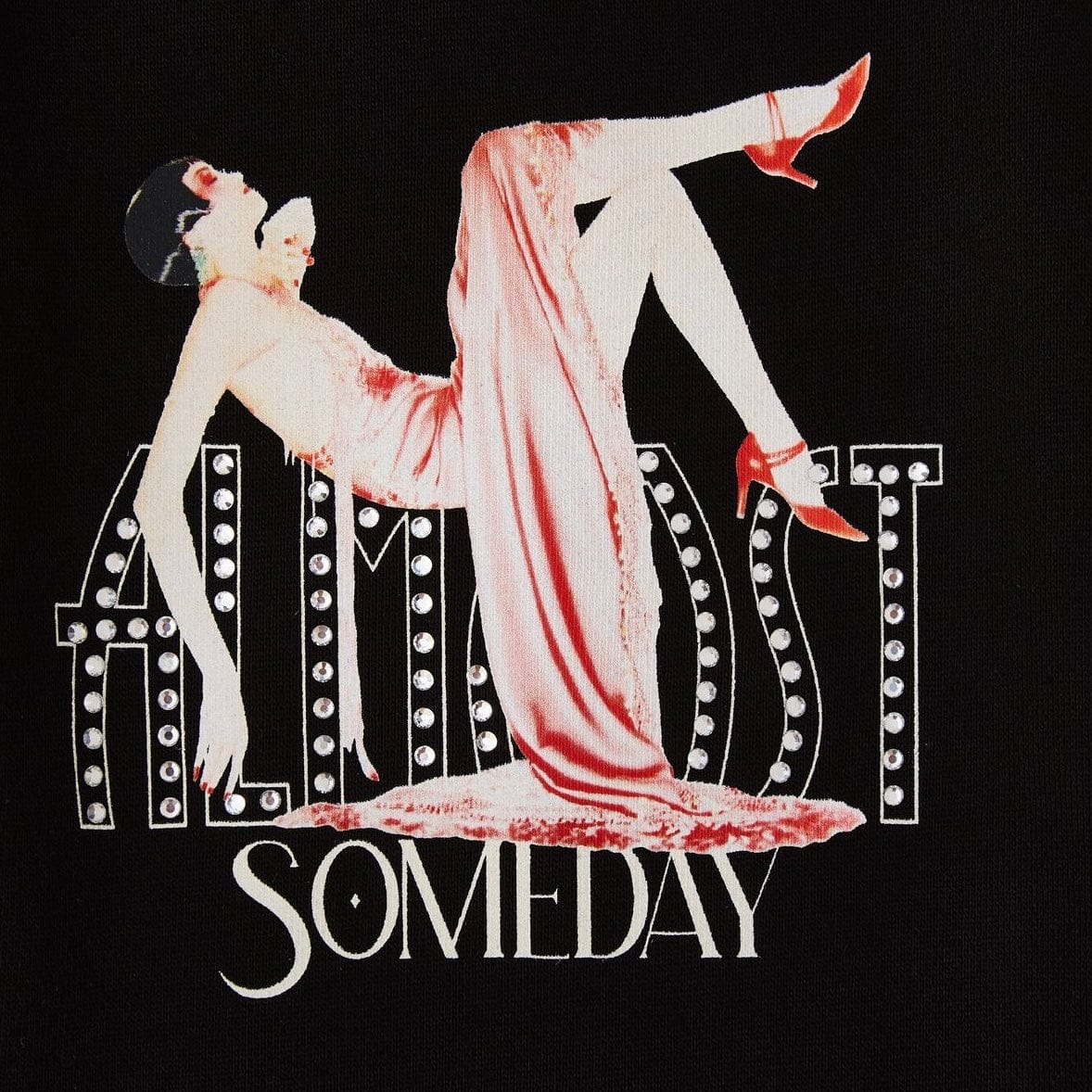 Almost Someday High Class Flare Bottoms (Sun Fade Black) AS-H25-057