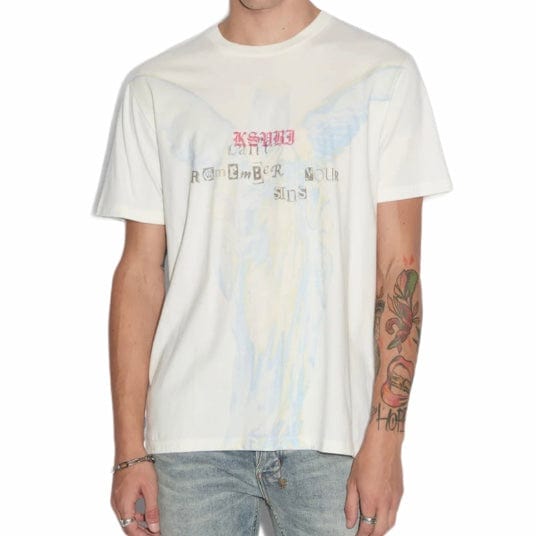 Ksubi Sinners Kash SS Tee (Vintage White) MPF24TE003