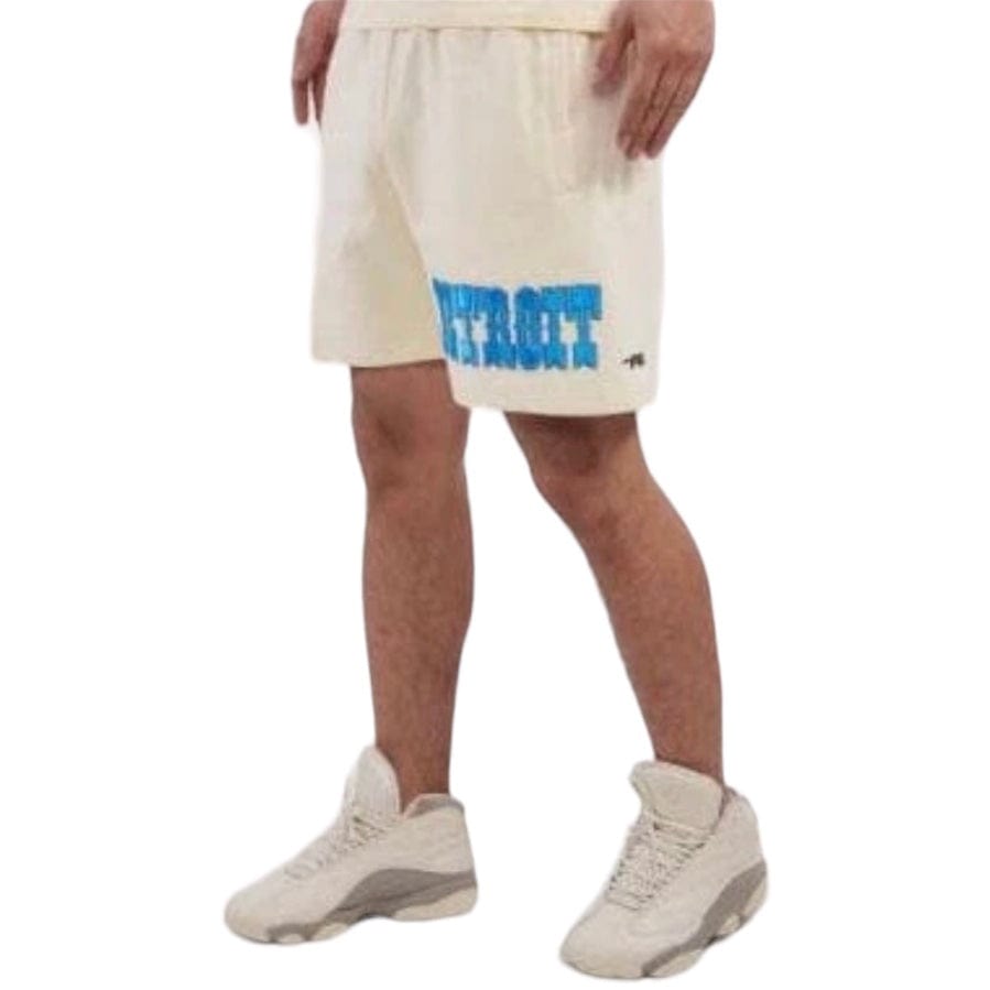 Pro Standard Detroit Lions Retro Classic Fleece Short (Eggshell) FDL343451