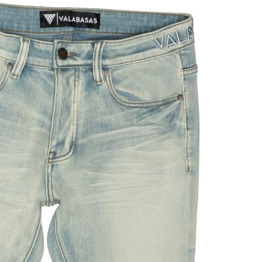 Valabasas Mr.Slim 4 Way Stretch Slim Fit Jean (Light Wash) VLBS-VJ1-1004