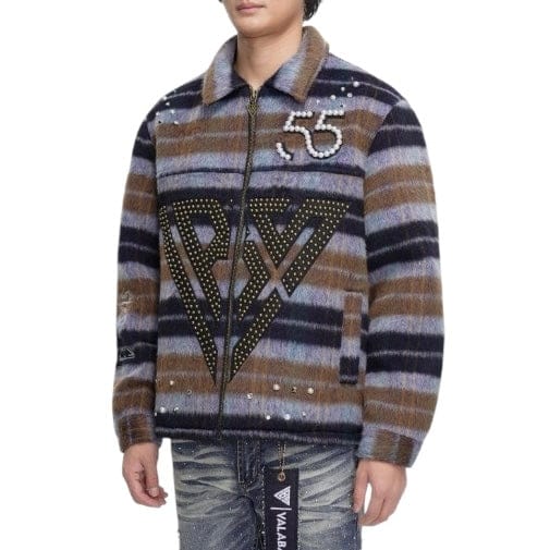 Valabasas Garland Woven Jacket (Brown) VLBS-VJK1-1050