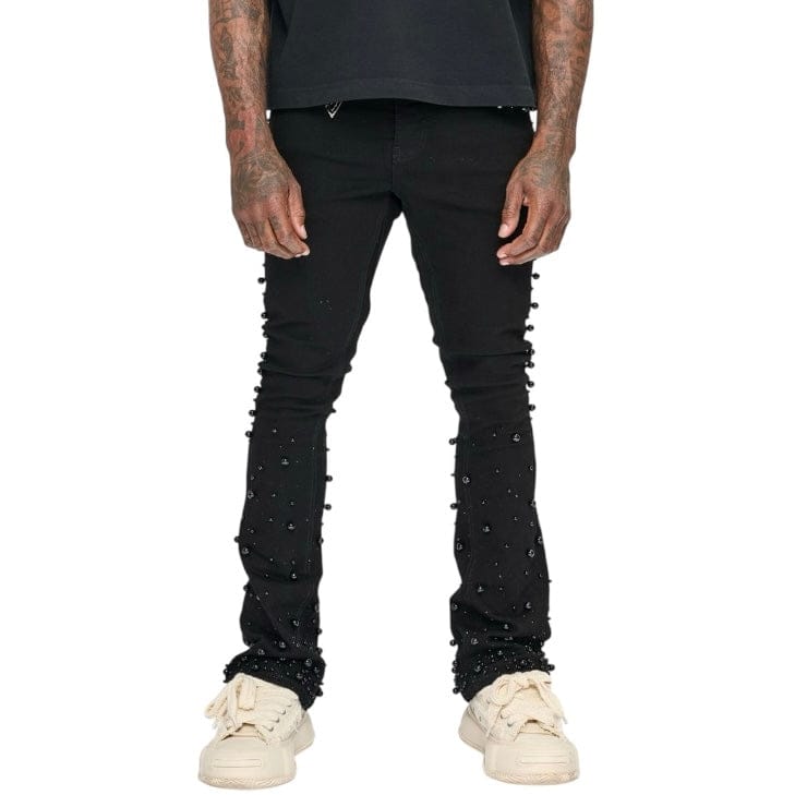 Valabasas Sheam Stacked Denim (Black) VLBS-VJ3-1023
