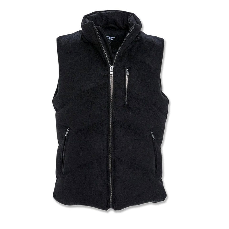 Jordan Craig Tahoe Wool Puffer Vest (Black) 91586V