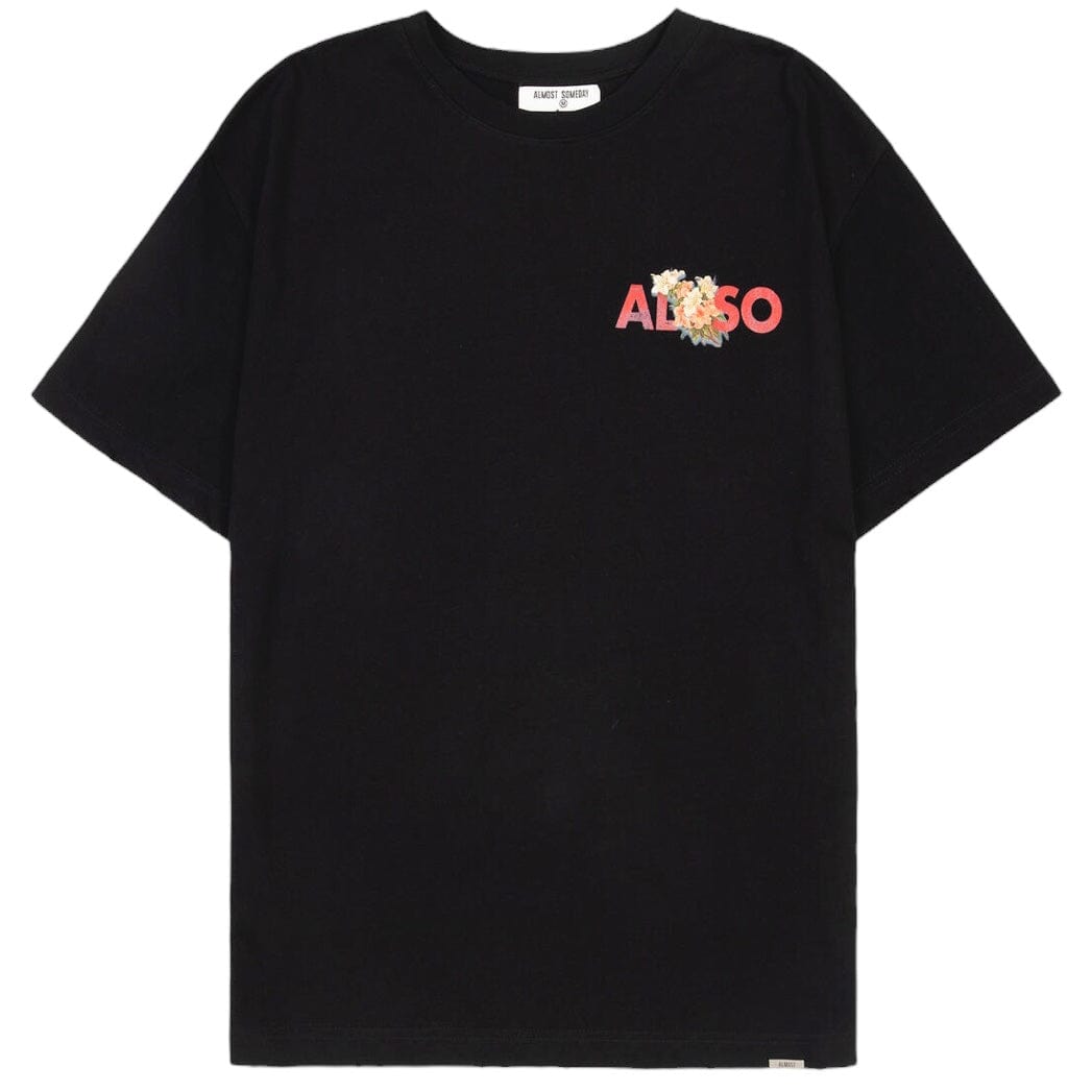 Almost Someday Postcard Tee (Black) C9-13