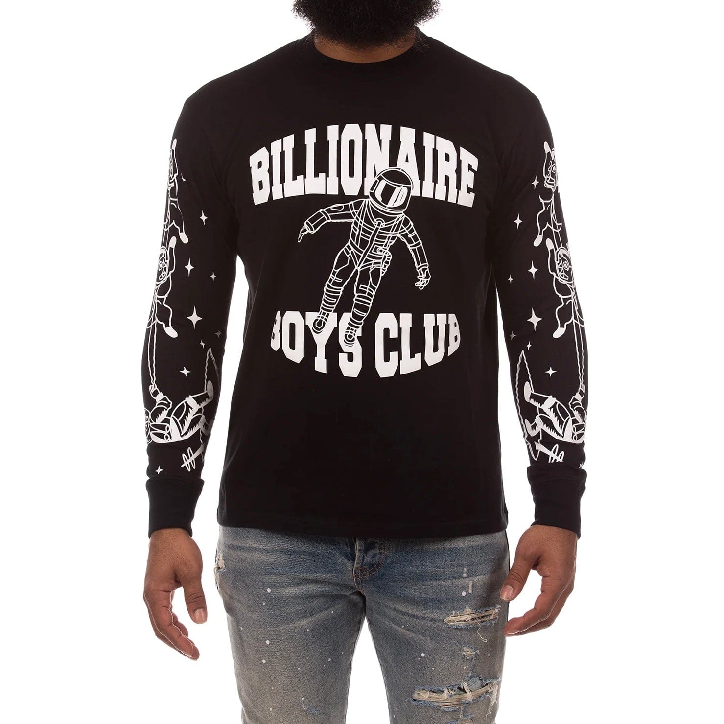 Billionaire Boys Club BB Gravity LS Knit (Black) 851-7309
