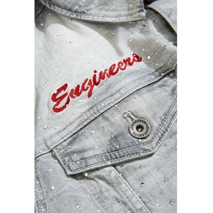 Jordan Craig Local Dealer Trucker Jacket (Cement Wash) JJ2339