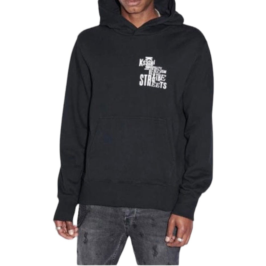 Ksubi Graff Kash Hoodie (Jet Black) MFA23FL009